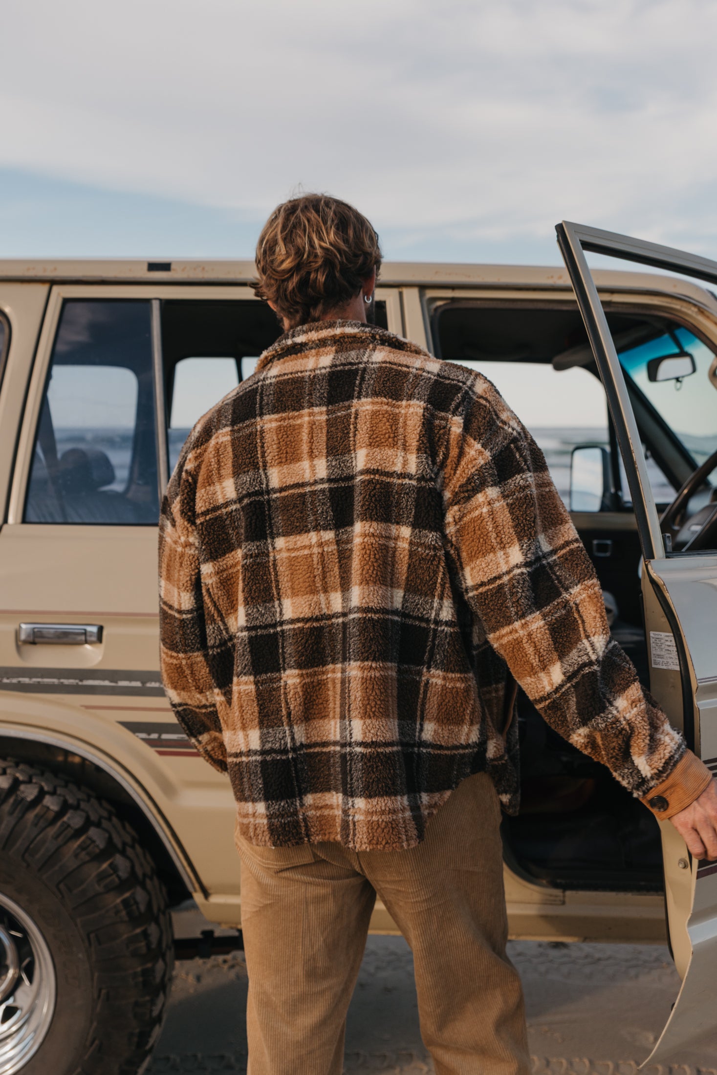 Foster - Flannel Sherpa Jacket