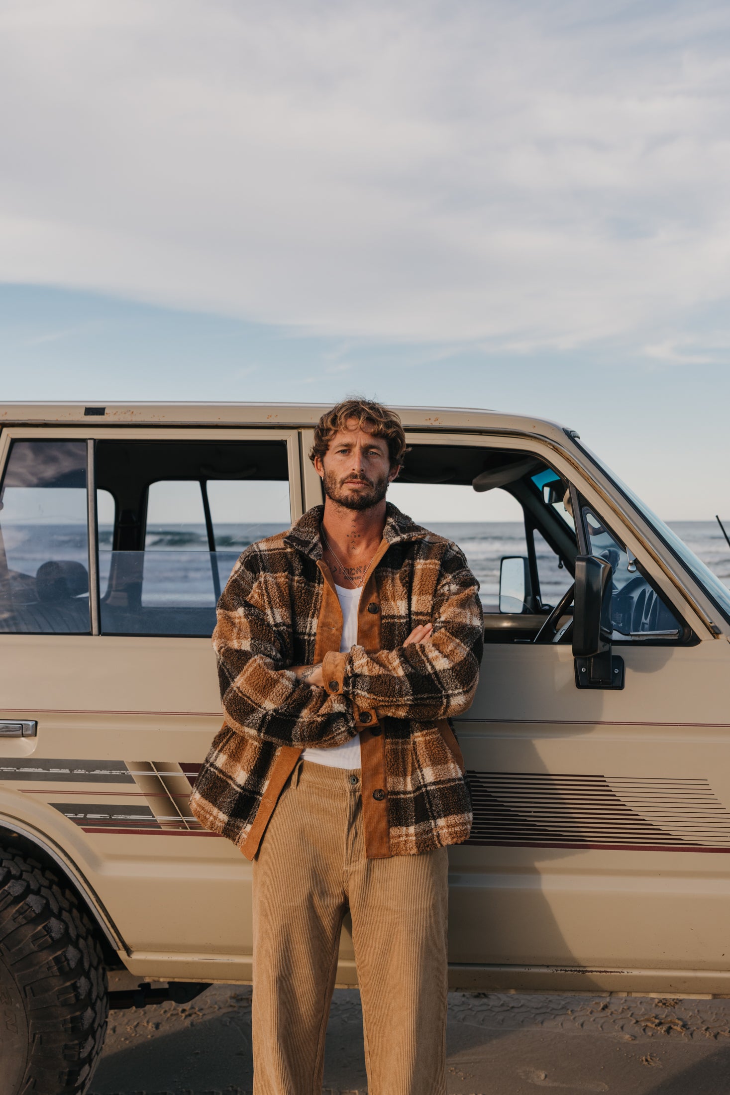 Foster - Flannel Sherpa Jacket