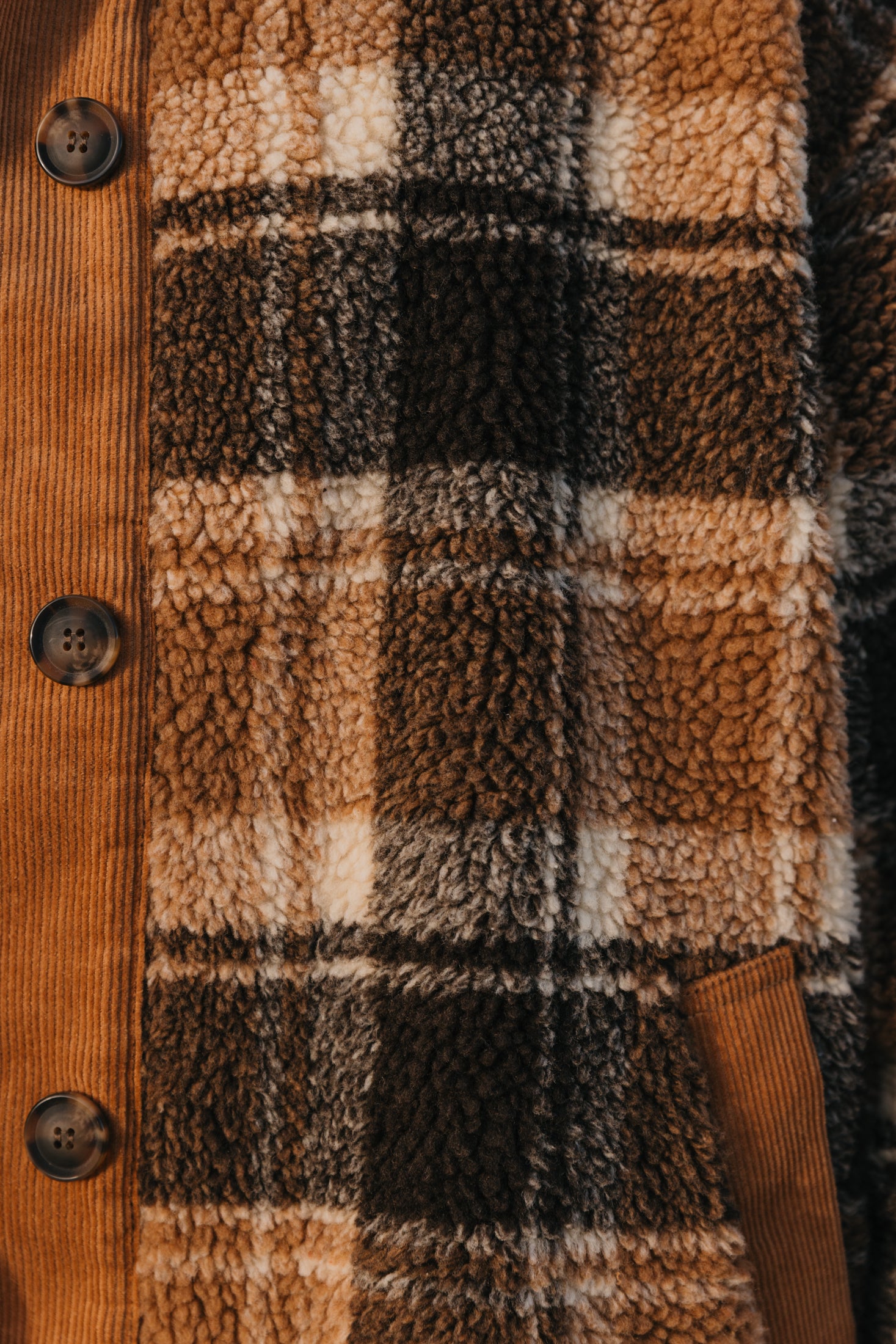 Foster - Flannel Sherpa Jacket