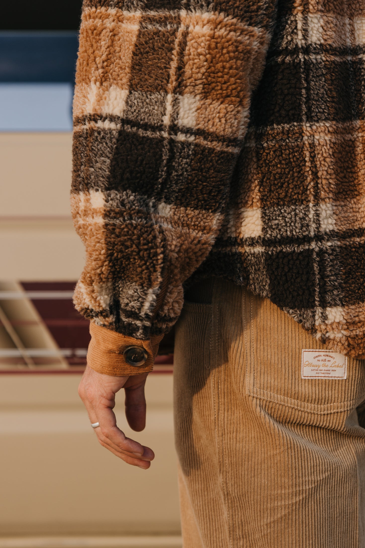 Foster - Flannel Sherpa Jacket