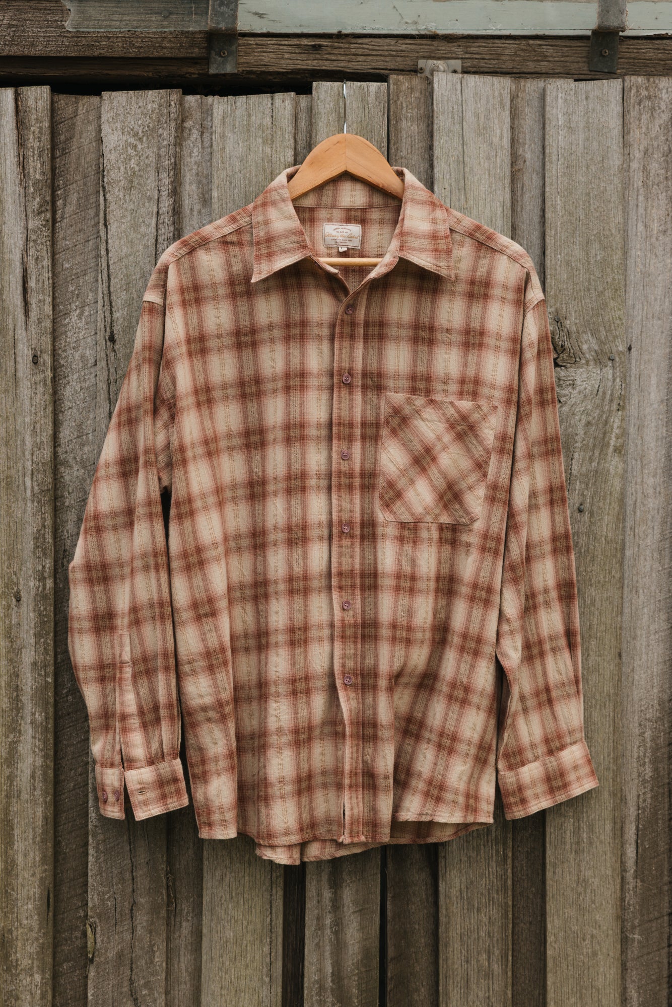 Benson Brown Plaid Shirt