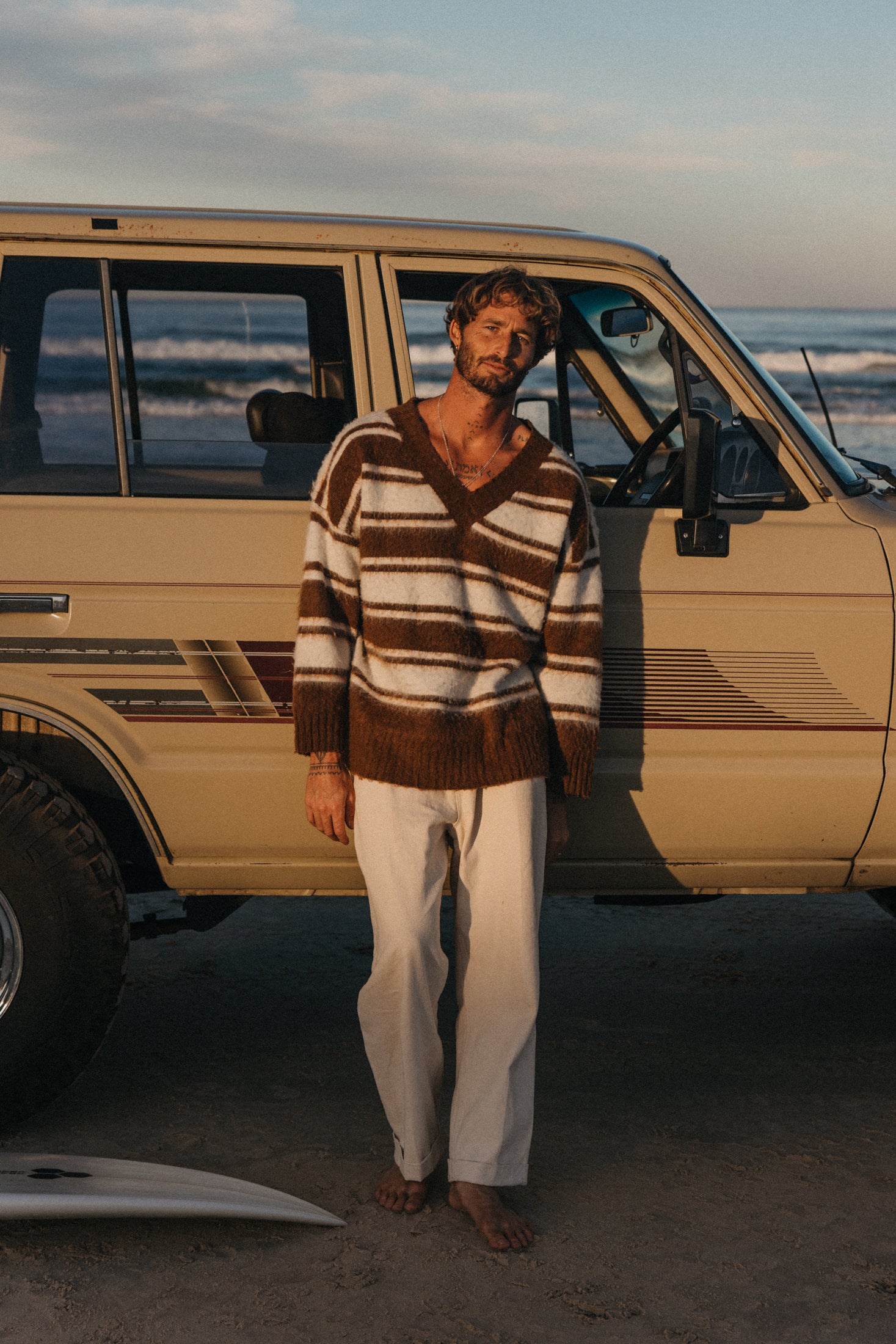 Wilde - V-Neck Oversized Jumper