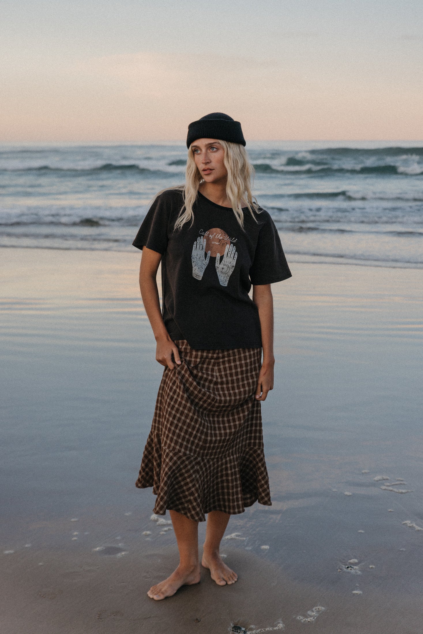 Call of the Wild T-Shirt - Washed Charcoal