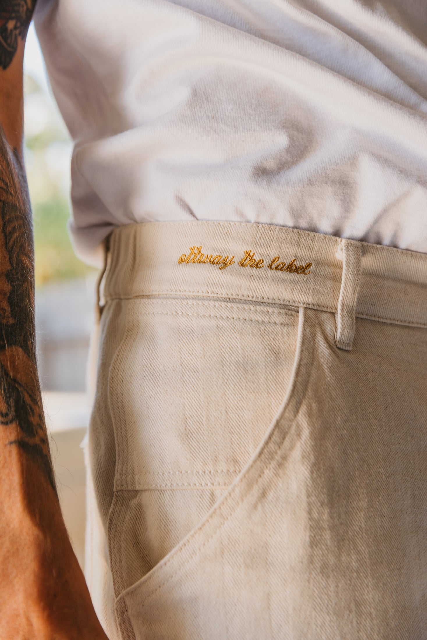 Ben Roy Baggy Shorts - Oat