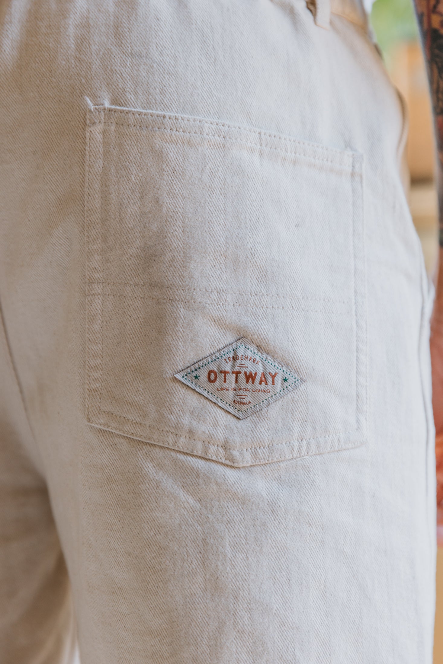 Ben Roy Baggy Shorts - Oat