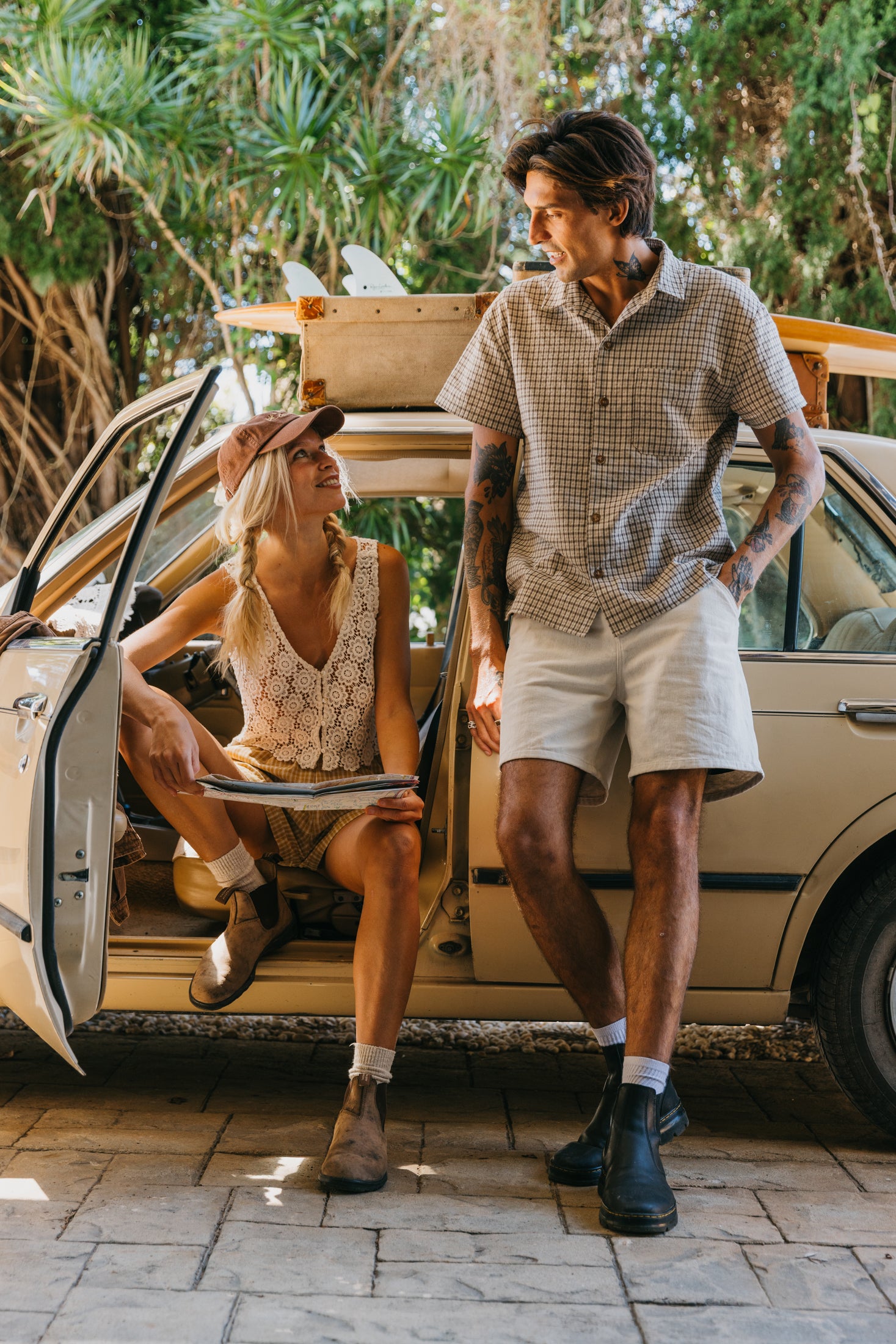 Ben Roy Baggy Shorts - Oat