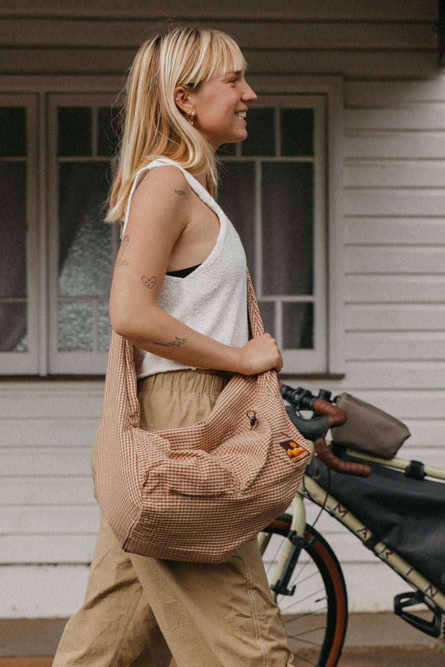 Trail Crossbody Cotton Bag