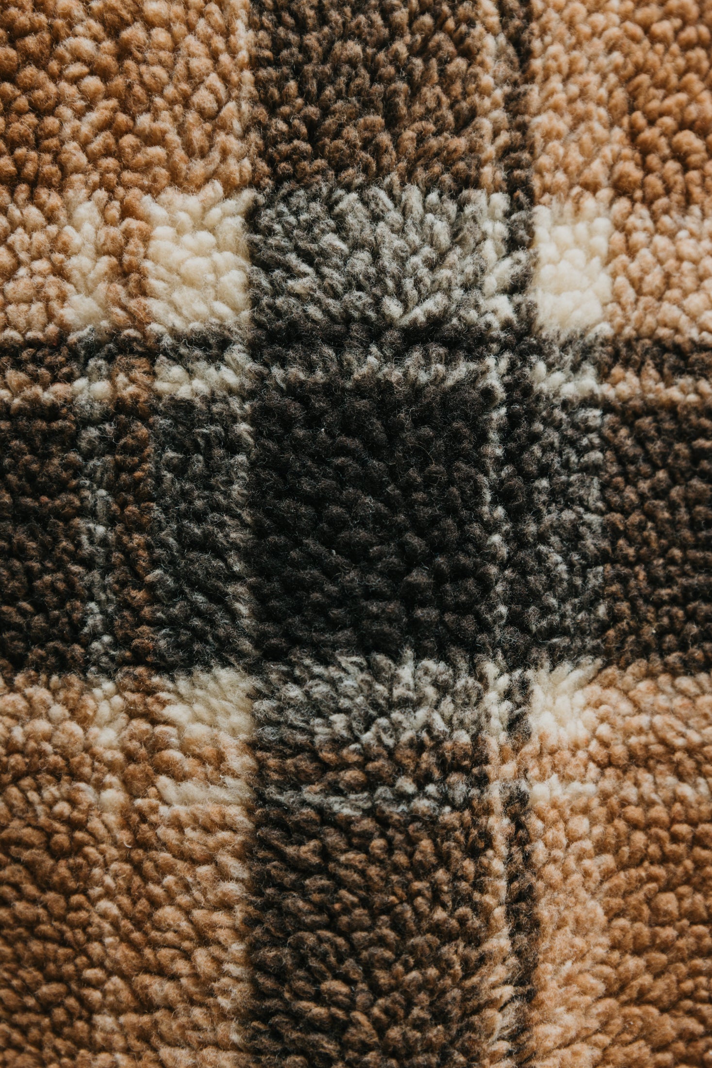 Foster - Flannel Sherpa Unisex Jacket