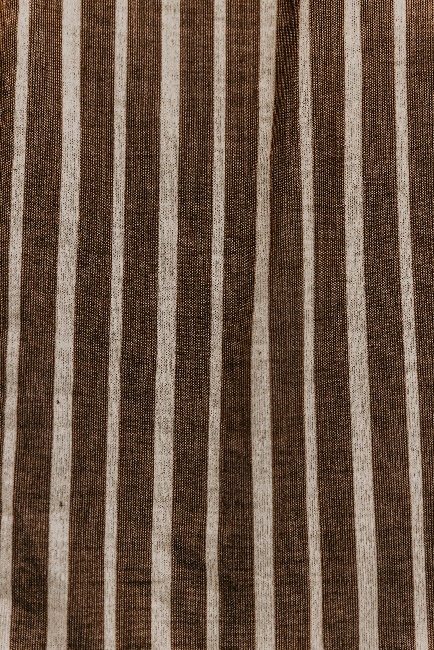 Gabbi - Striped Mid-Waist Cord Pants