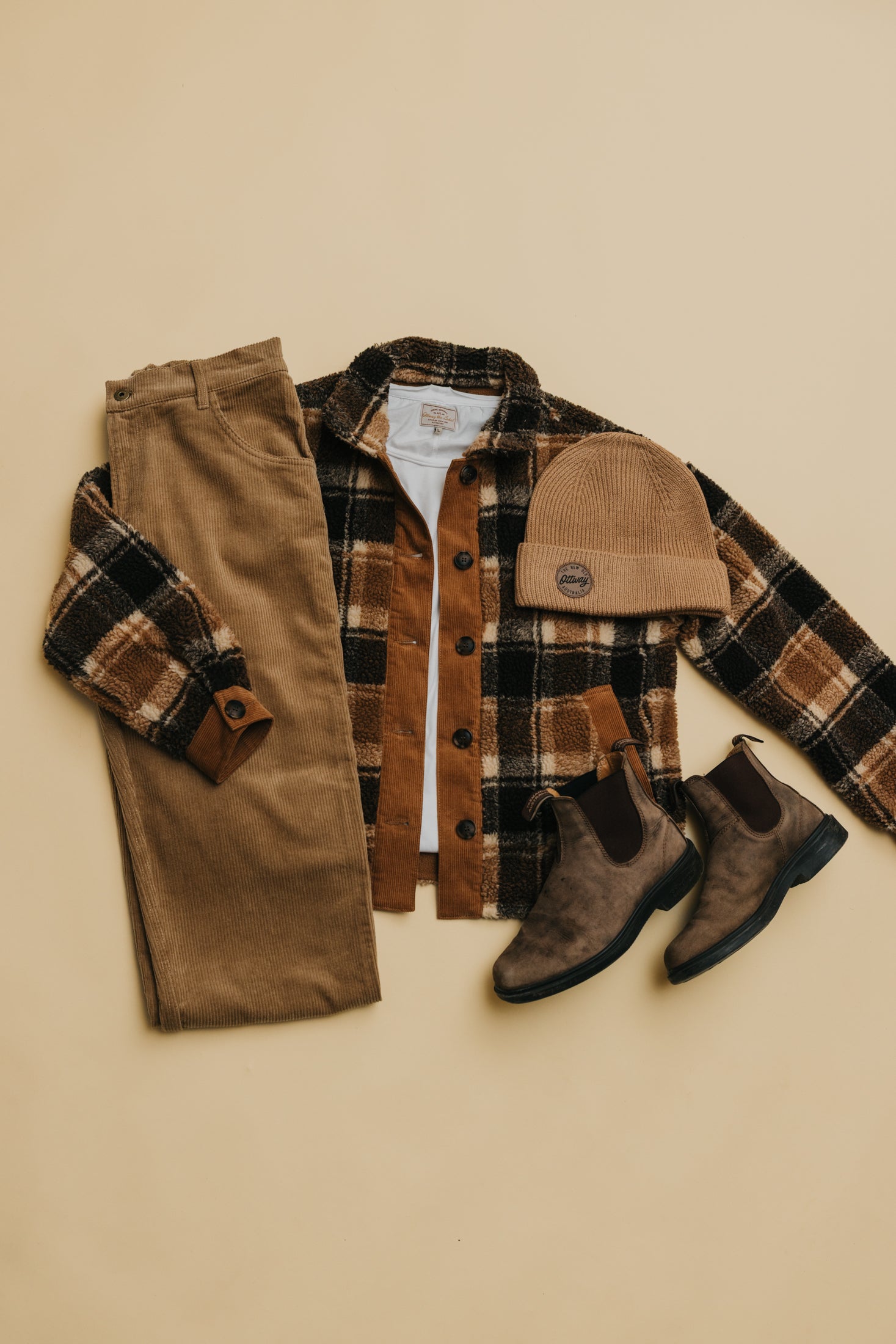 Foster - Flannel Sherpa Jacket
