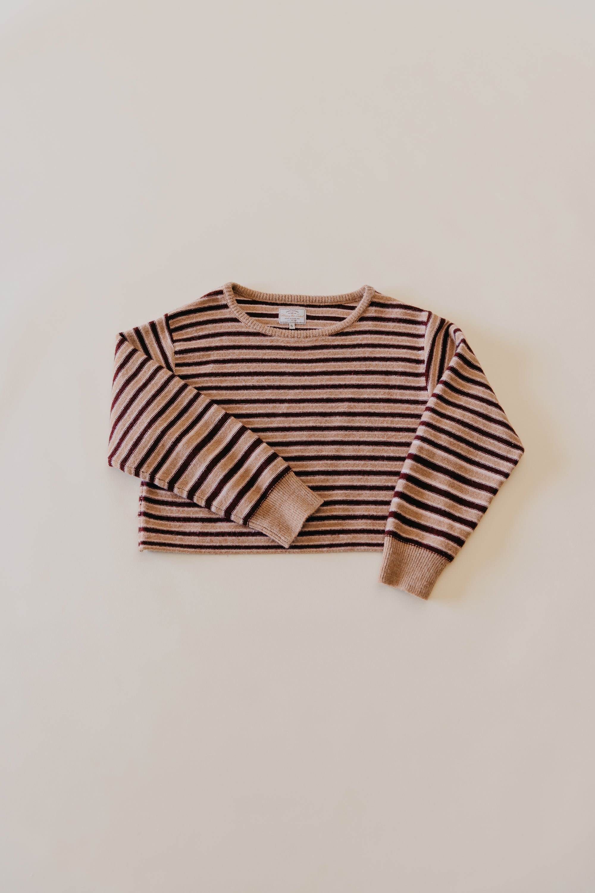 Ray - Cropped Stripe Jumper