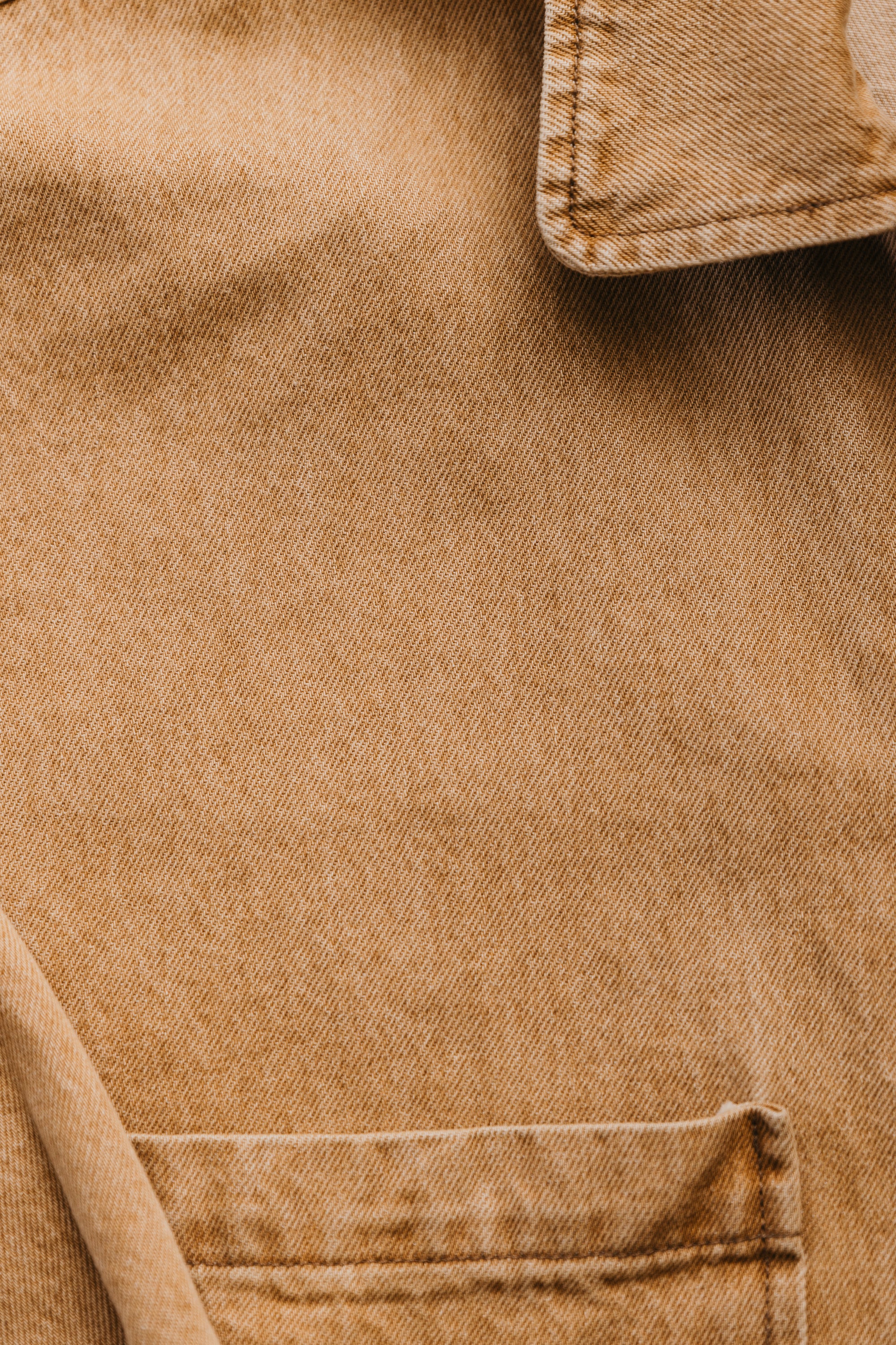 Weston Mustard Denim Jacket