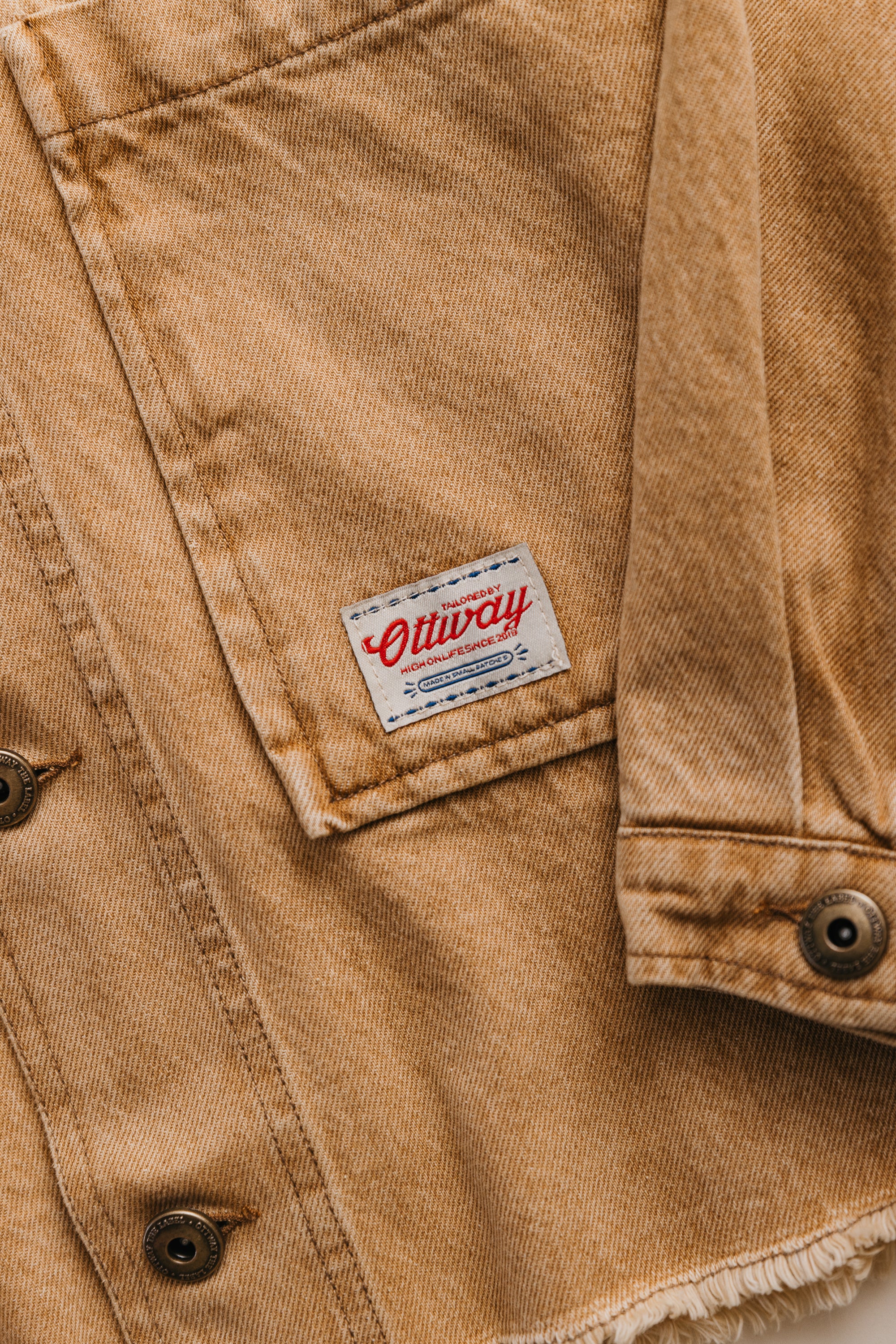 Weston Mustard Denim Jacket