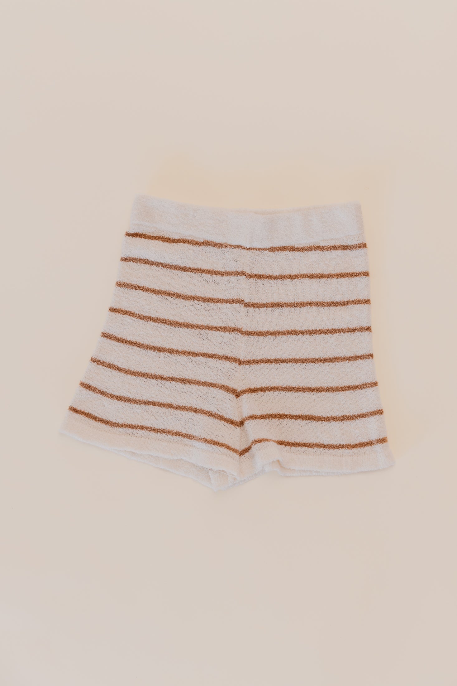 Brisa - Striped Textured Shorts