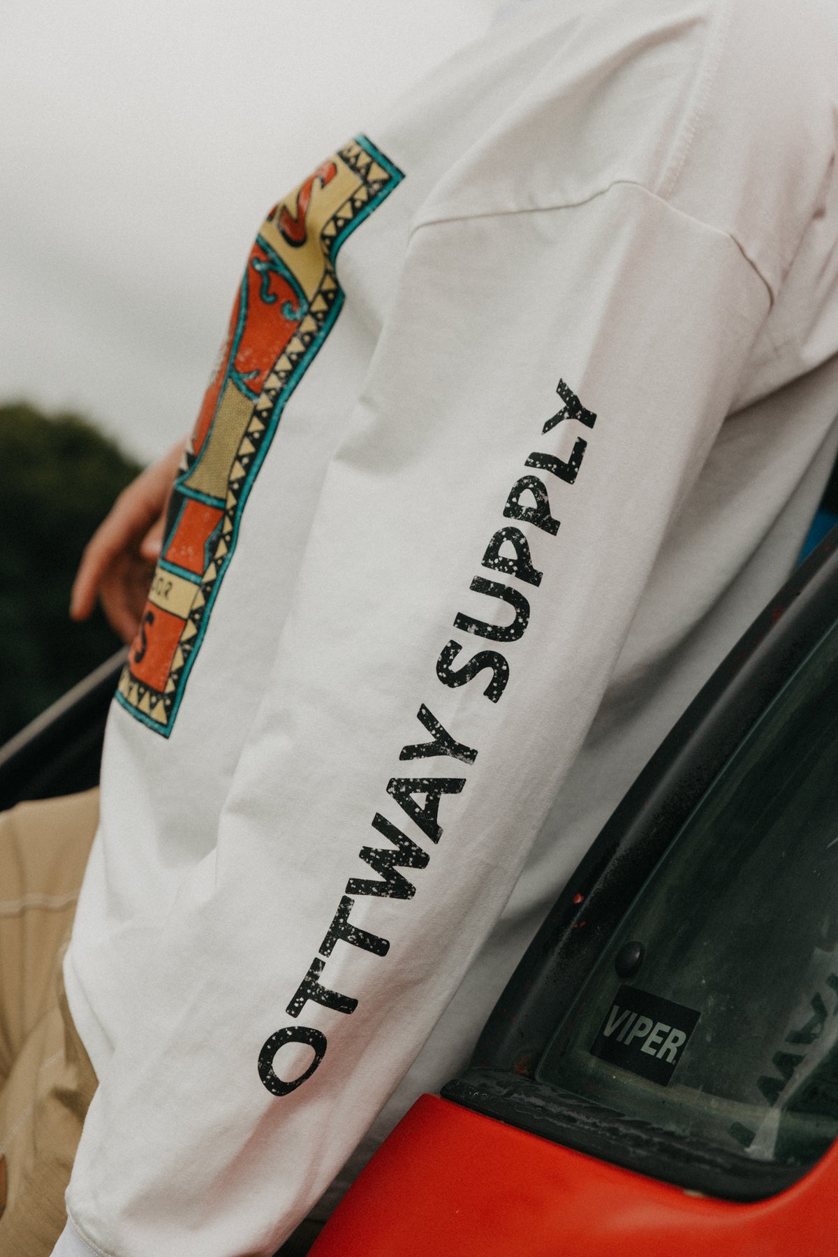 Wild Stories Long Sleeve T-Shirt - White