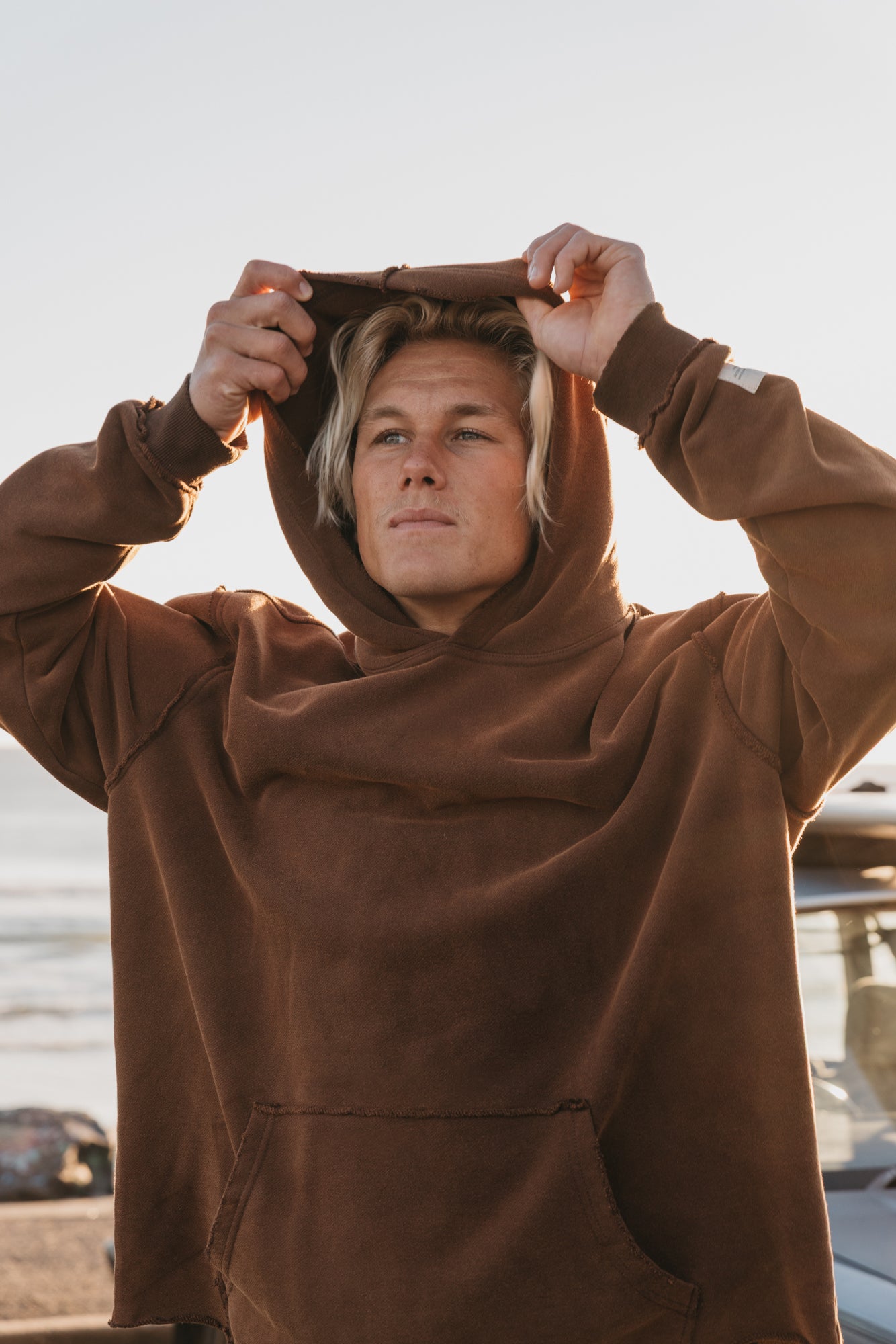 Everyday Ottway Hoodie - Chocolate Brown
