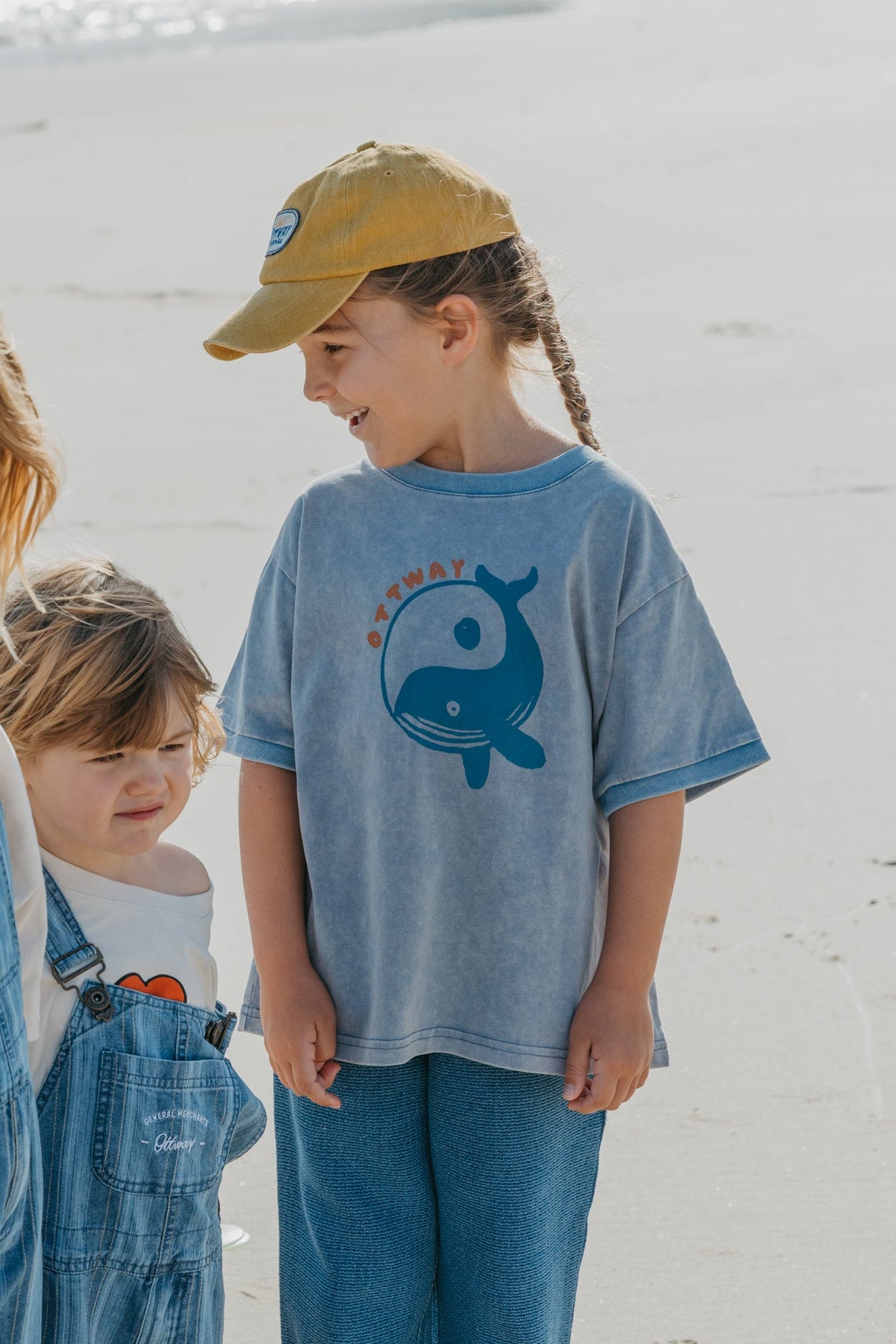 Ocean Pals Washed Blue T-Shirt - Kids