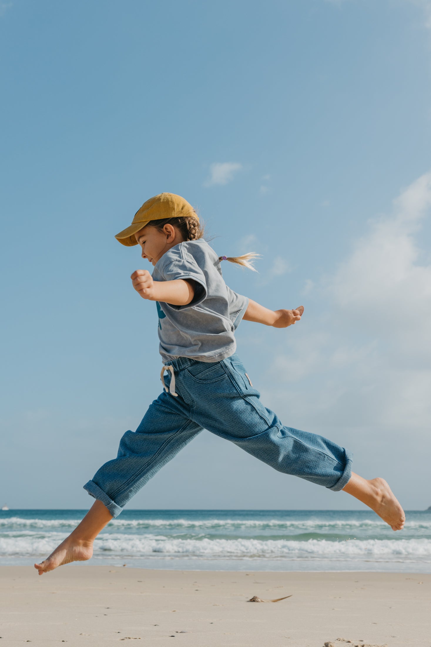 OTTWAY's® Textured Baggy Jeans - Kids