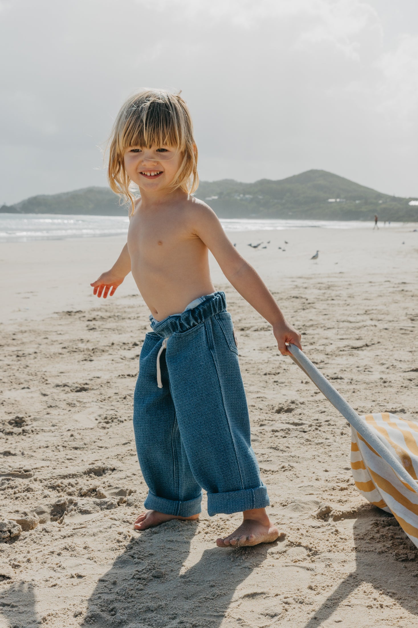 OTTWAY's® Textured Baggy Jeans - Kids