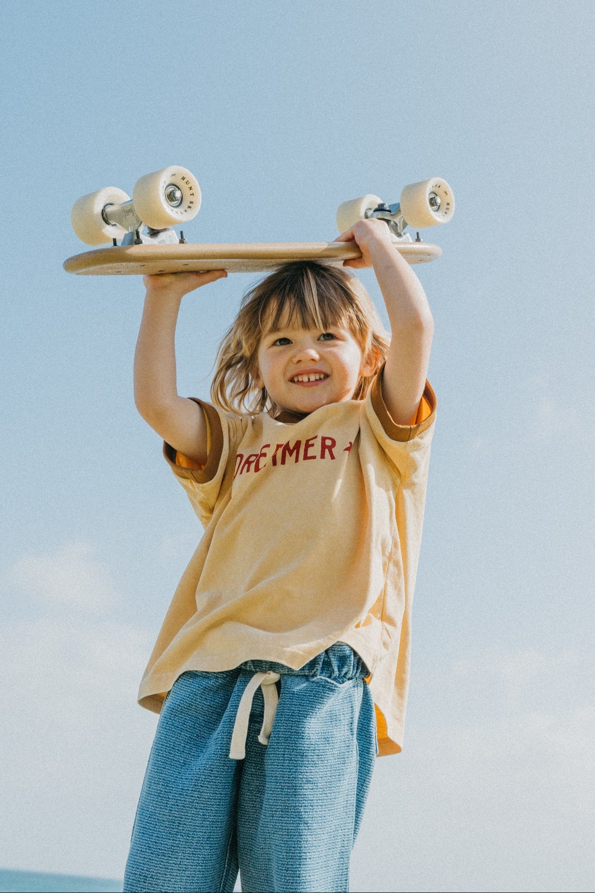 Dreamer Soft Mustard T-Shirt - Kids