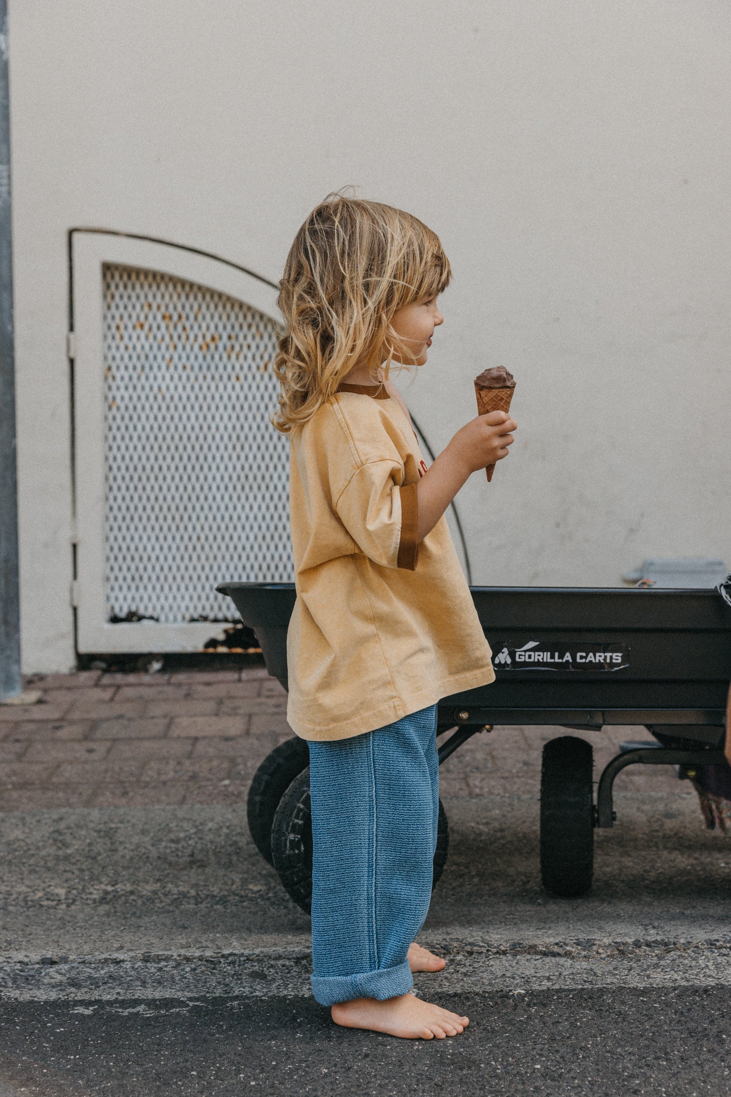 Dreamer Soft Mustard T-Shirt - Kids