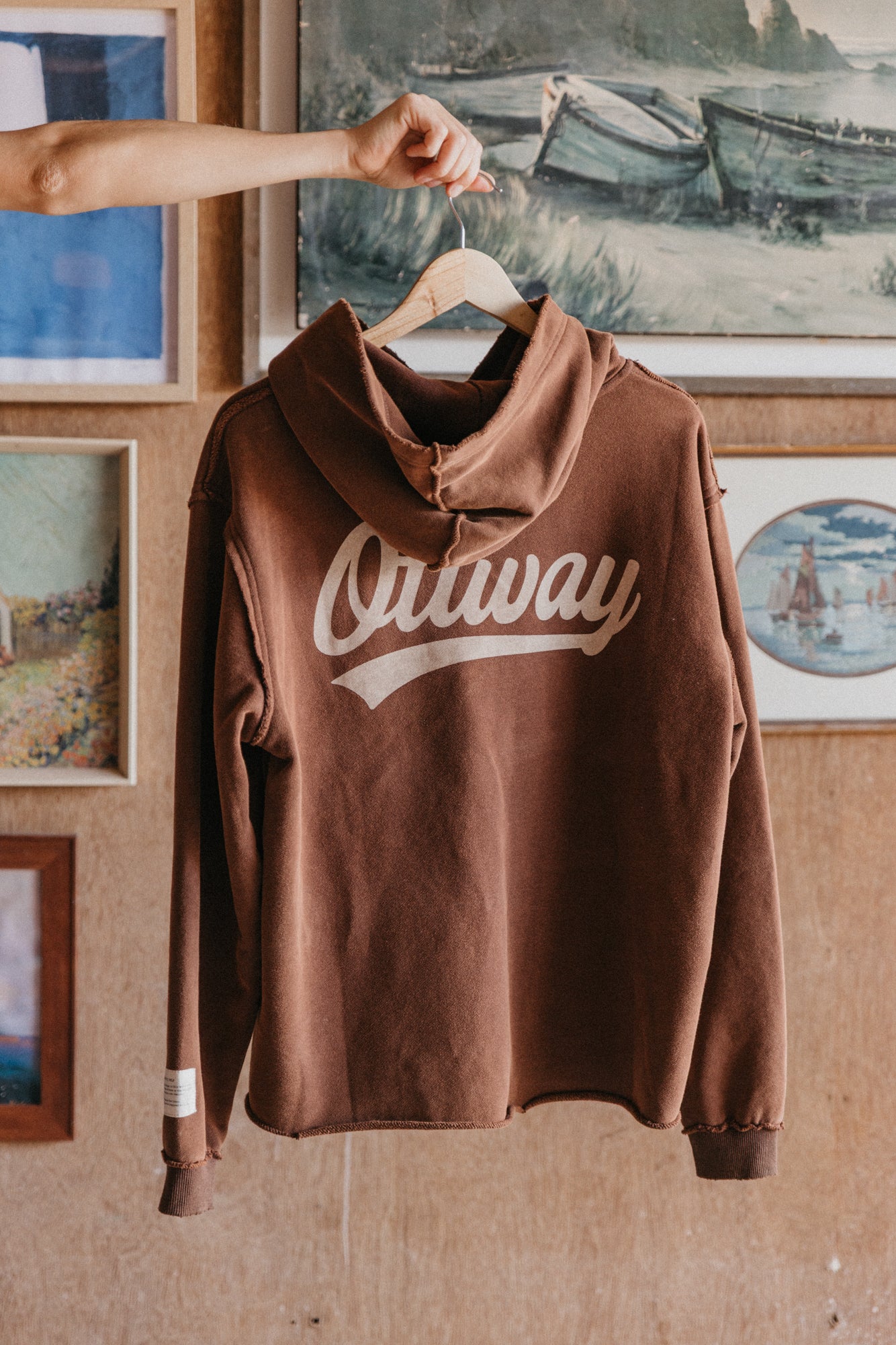 Everyday Ottway Hoodie Unisex - Chocolate Brown
