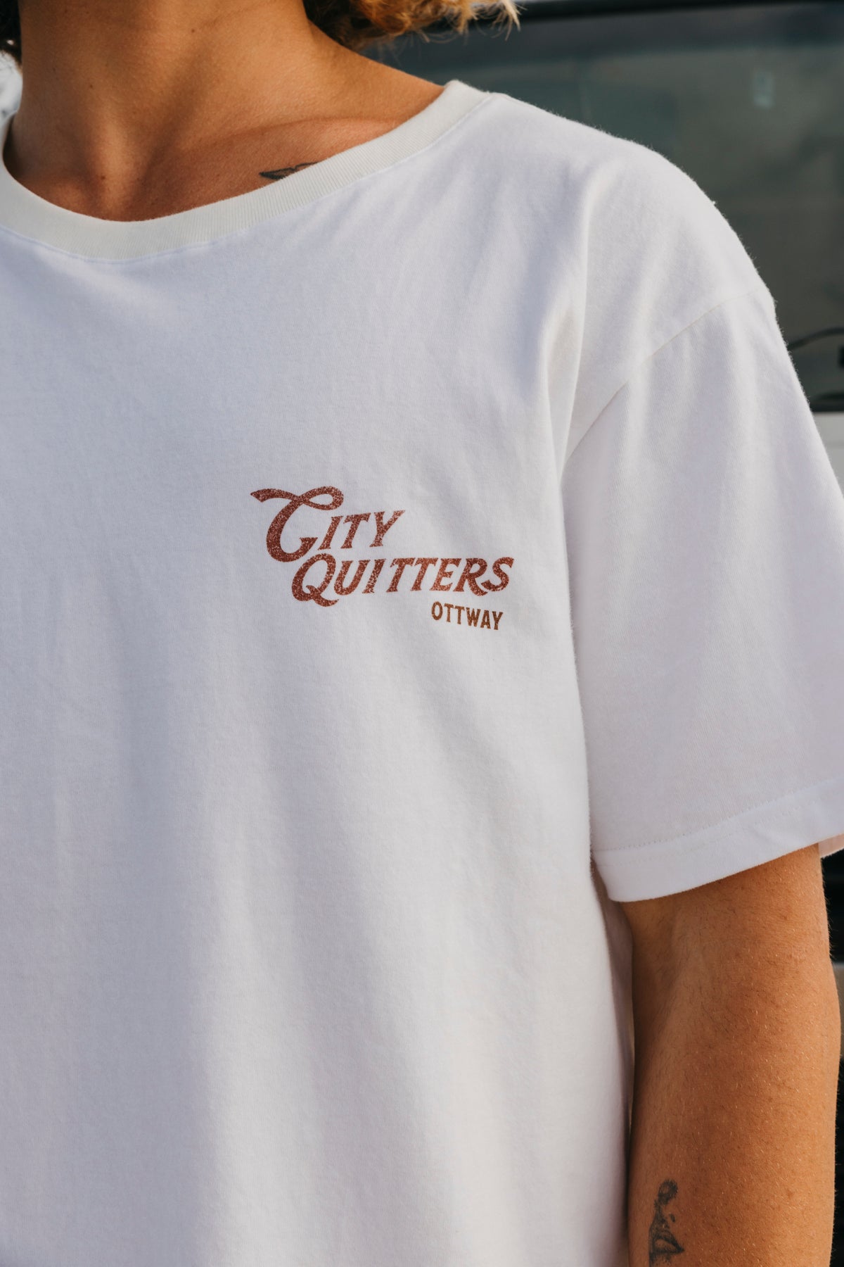 Travel Light T-shirt - White