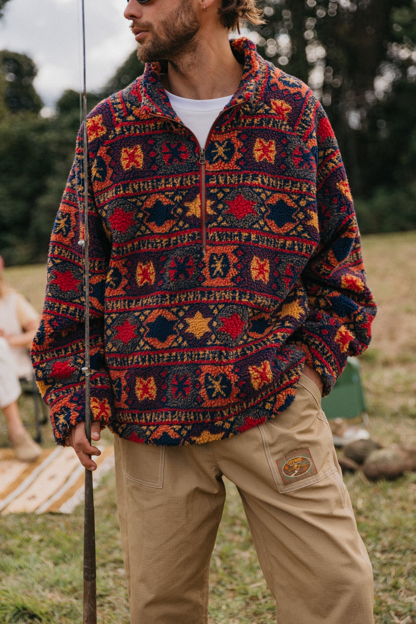 Canyon Sweater 1/2-Zip Retro Fleece