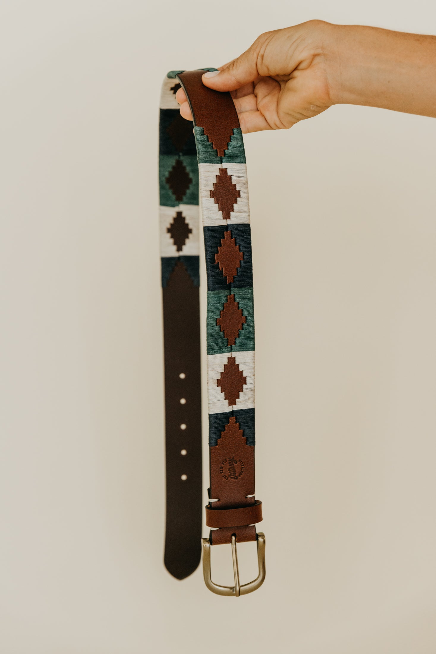 Pampa handgefertigter Ledergürtel