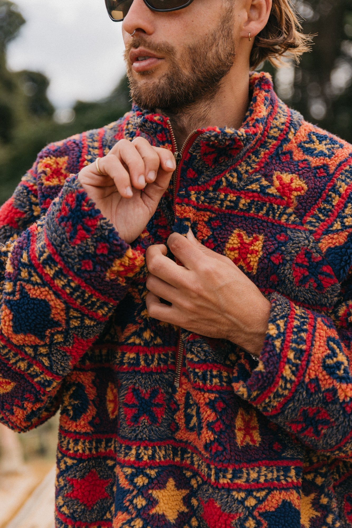 Canyon Sweater 1/2-Zip Retro Fleece