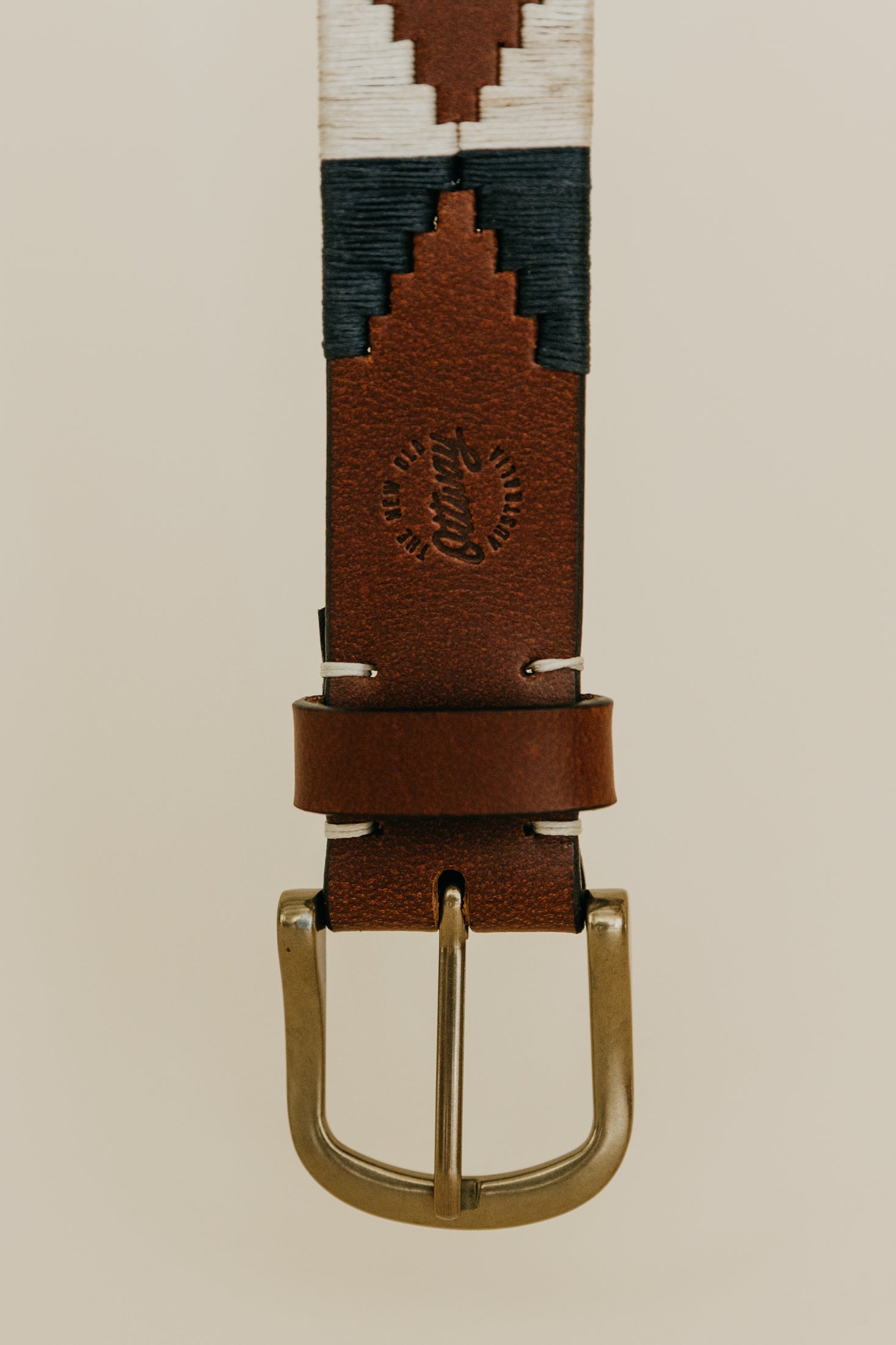 Pampa handgefertigter Ledergürtel