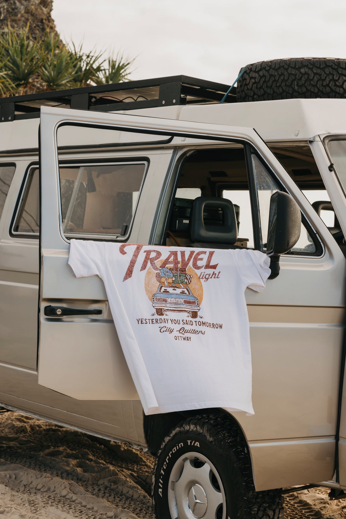 Travel Light T-shirt - White