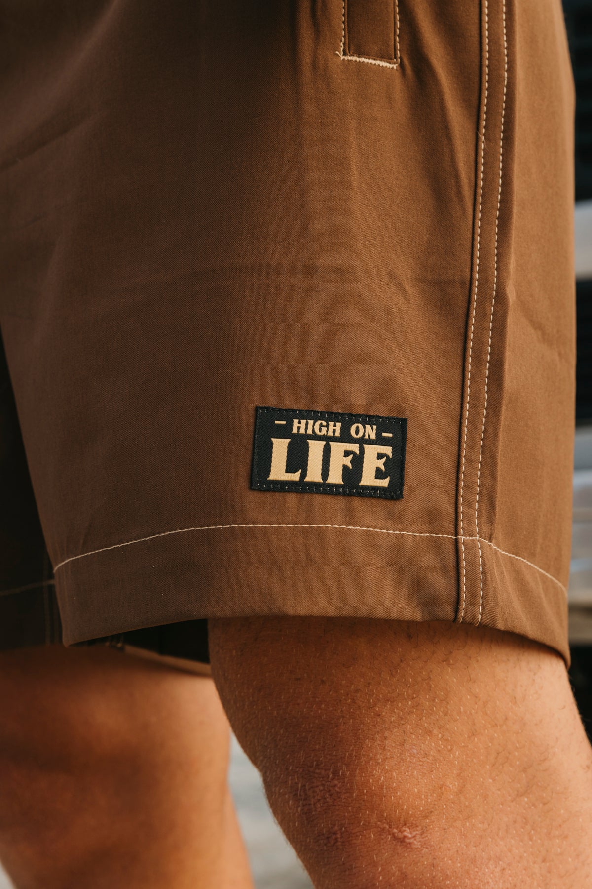 Lowtide - Dark Brown Boardshorts
