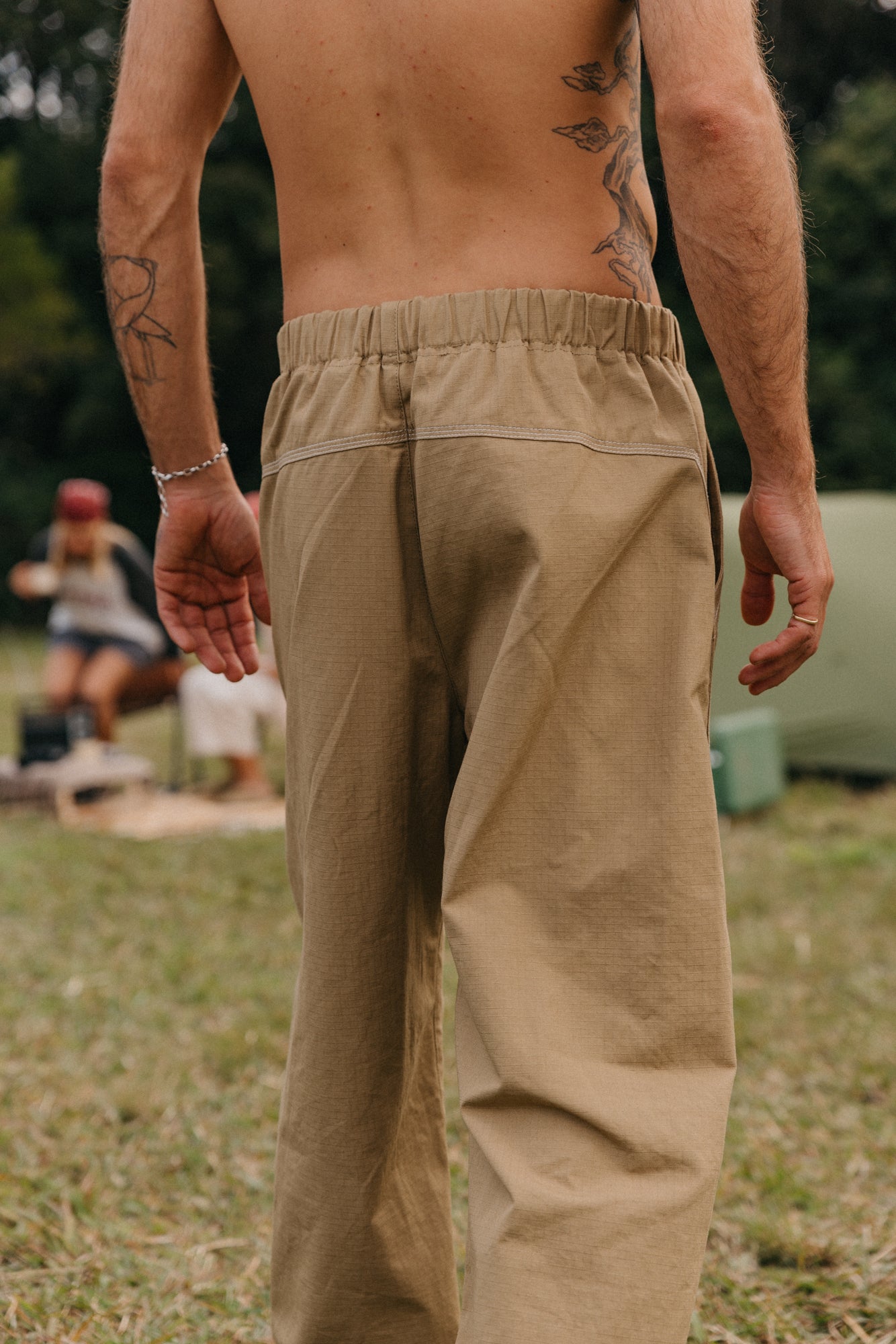 Trail Mix Cotton Pants - Sand