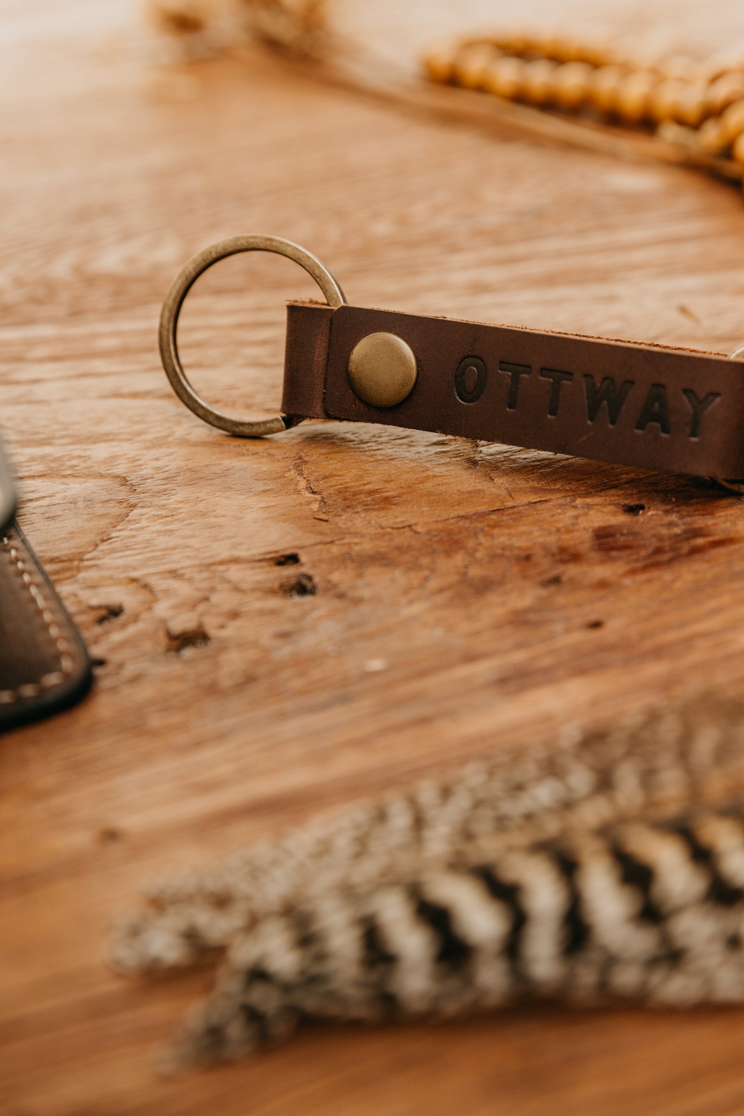 Wander Leder-Schlüsselanhänger