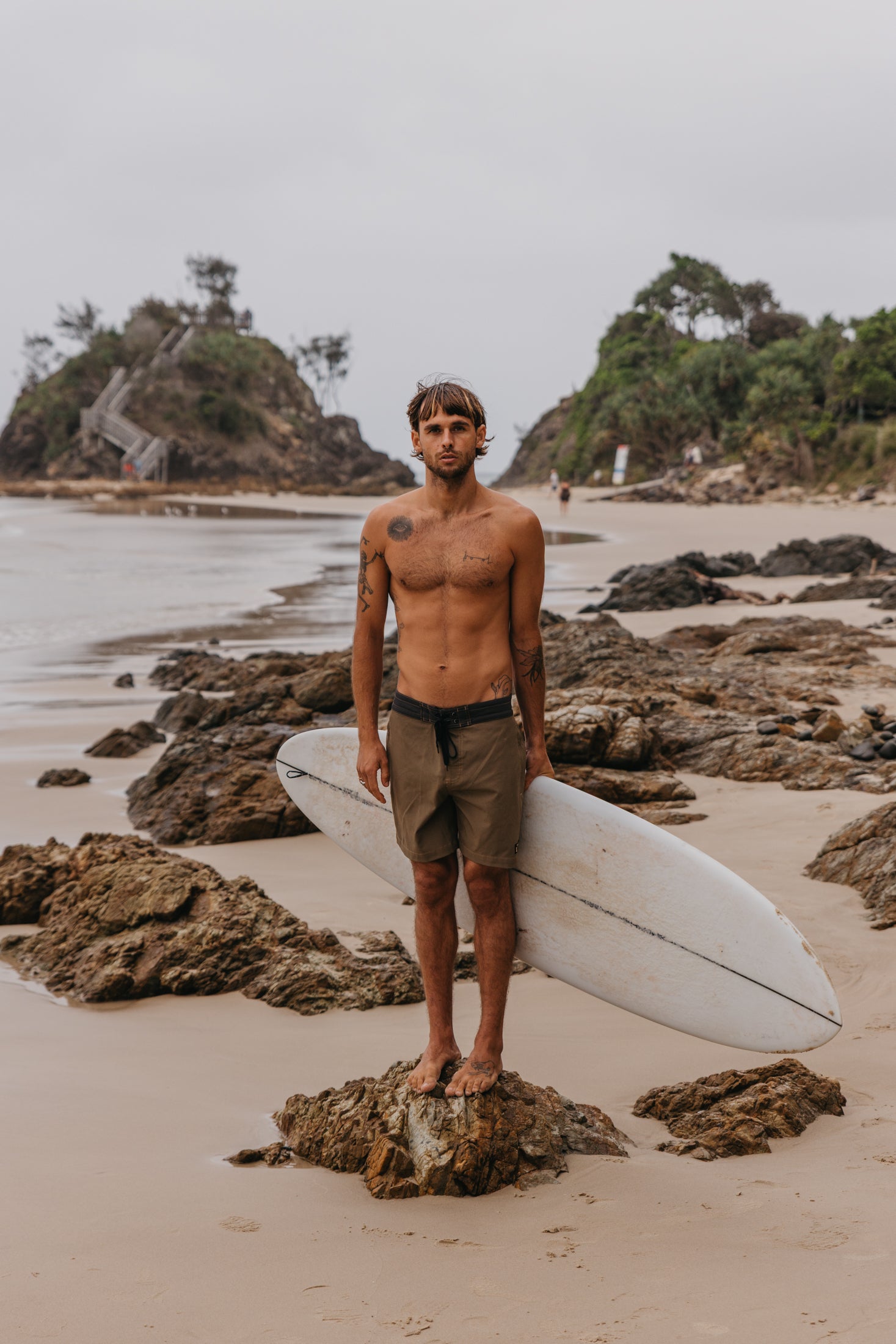 Highlife - Washed Green Boardshorts