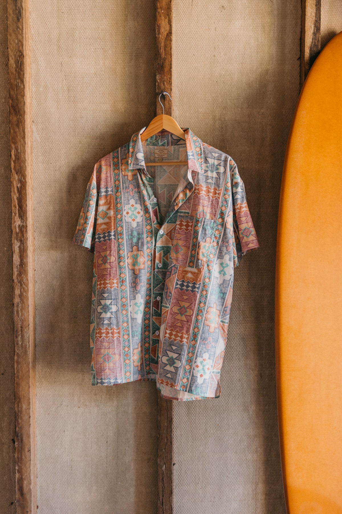 Morrison - Pattern Print Short Sleeve Unisex Shirt