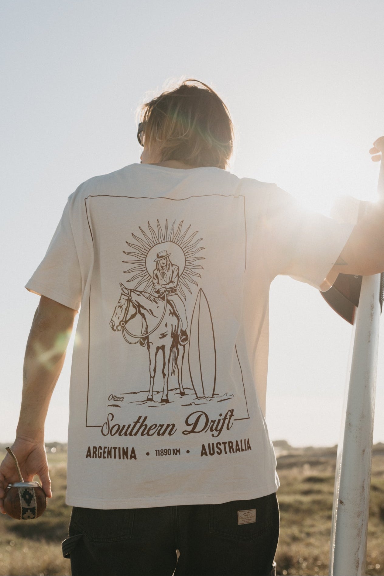Southern Drift T-Shirt - Off-White