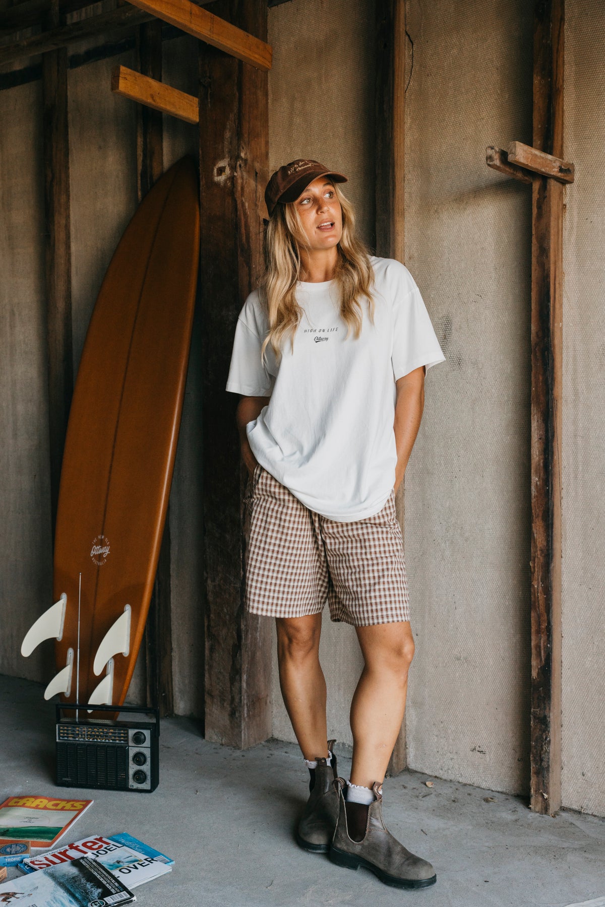 Paradise Living Unisex T-shirt - Off-White