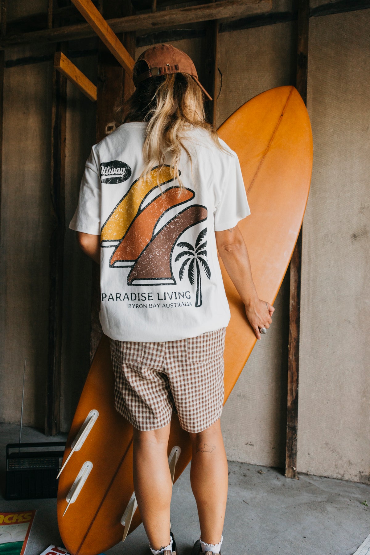 Paradise Living Unisex T-shirt - Off-White