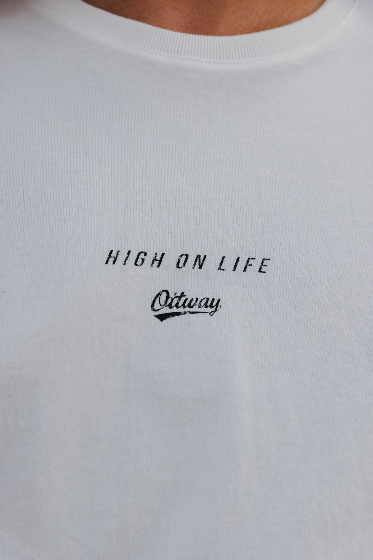 Paradise Living Unisex T-shirt - Off-White