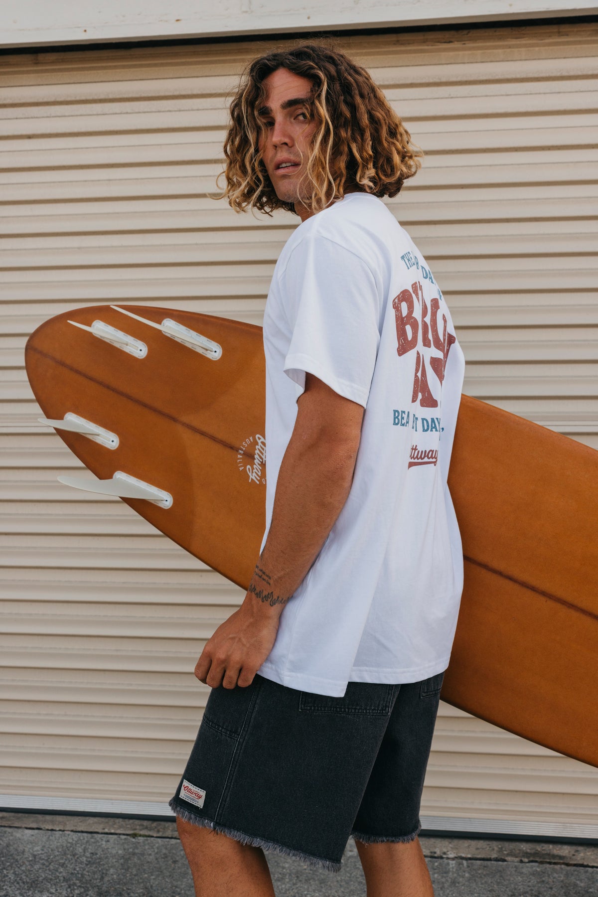 No Bad Days Byron Bay T-Shirt - White