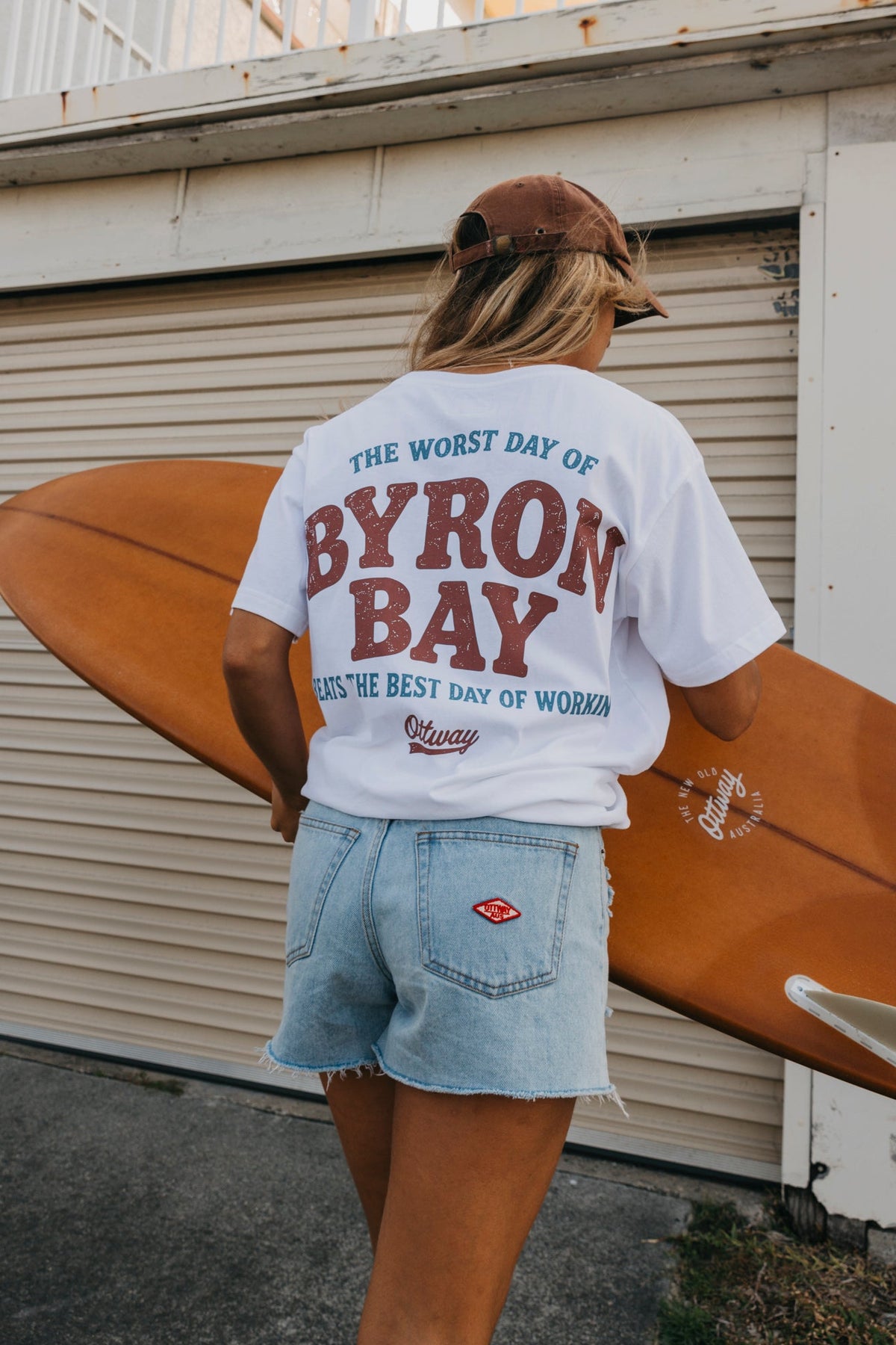 No Bad Days Byron Bay Unisex T-Shirt - White