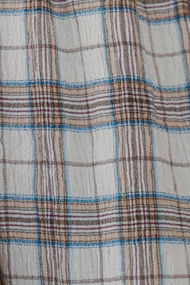 Josie - Checked Mini Dress