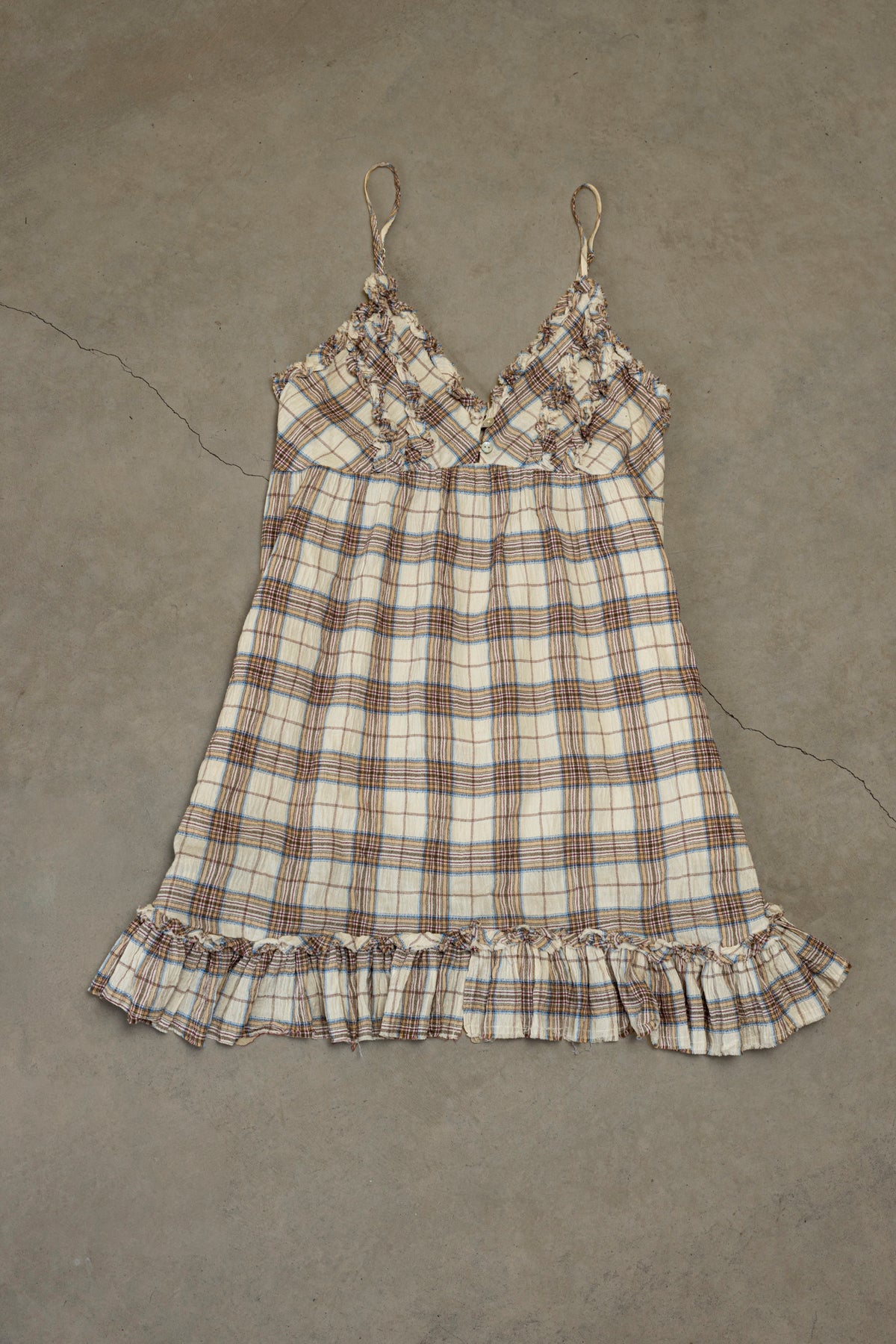 Josie - Checked Mini Dress