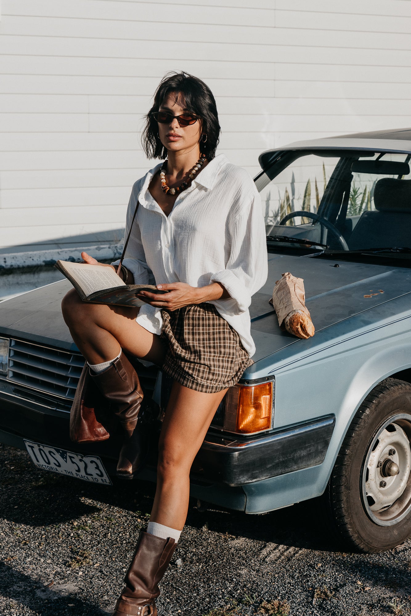 Zephyr Unisex Long Sleeve Shirt - White