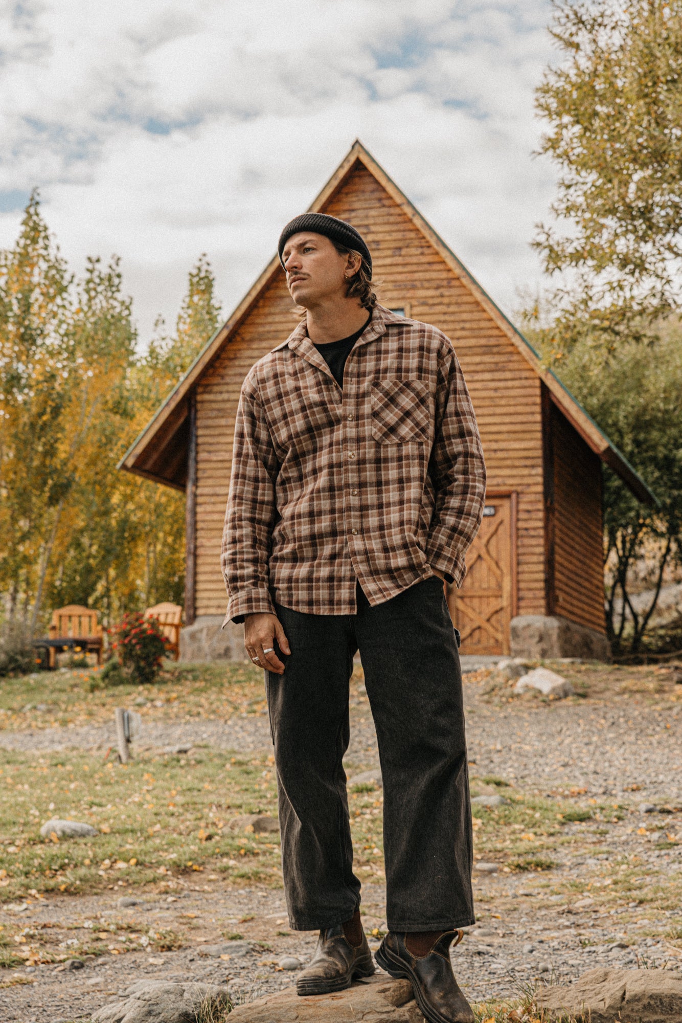 Cooper Plaid Shirt - Brown