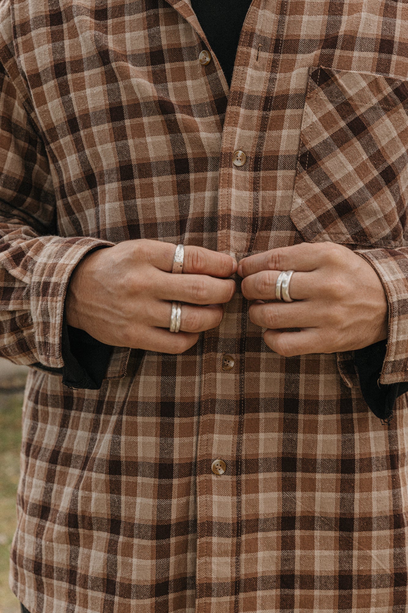 Cooper Plaid Shirt - Brown