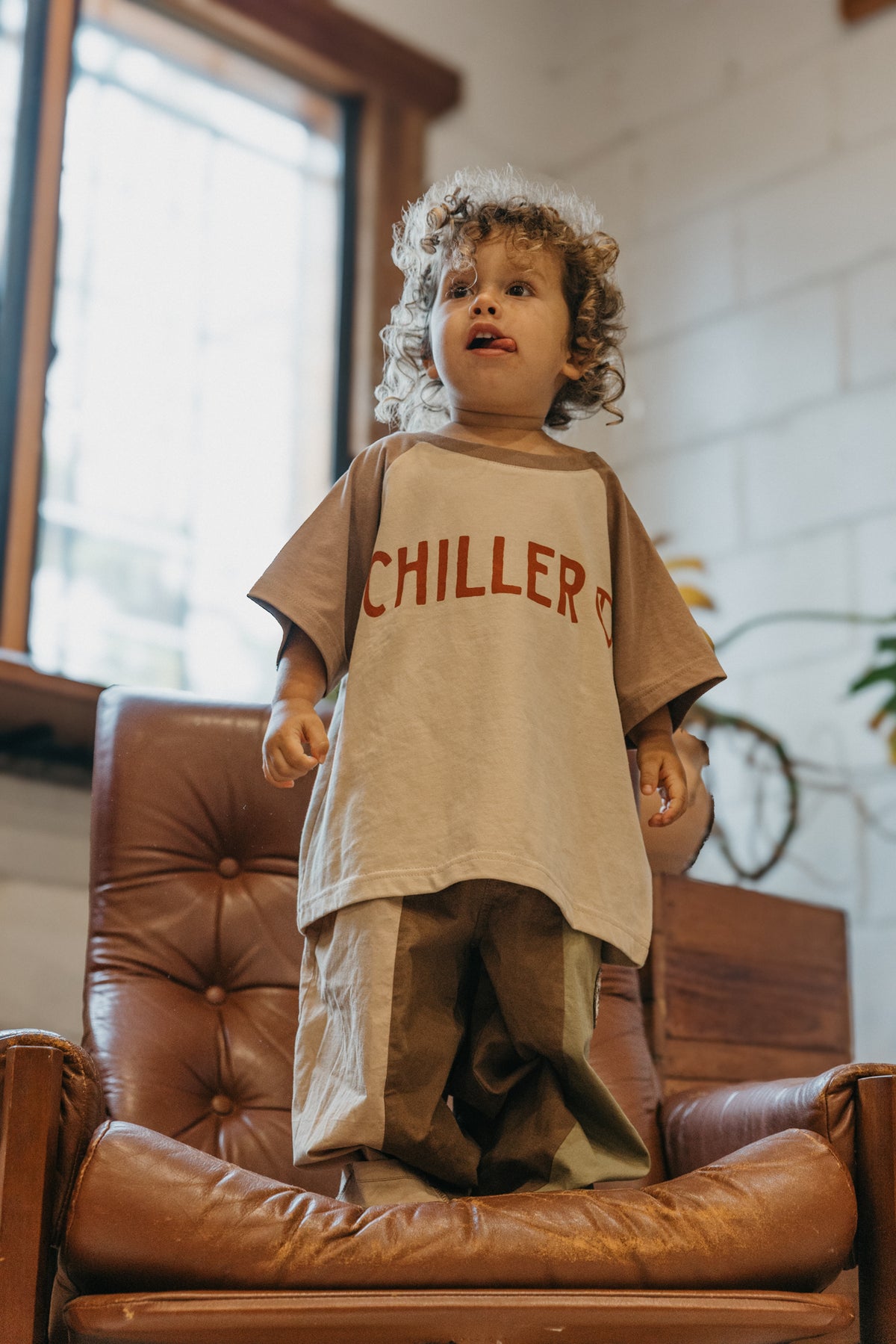 Dreamer Soft Mustard T-Shirt - Kinder