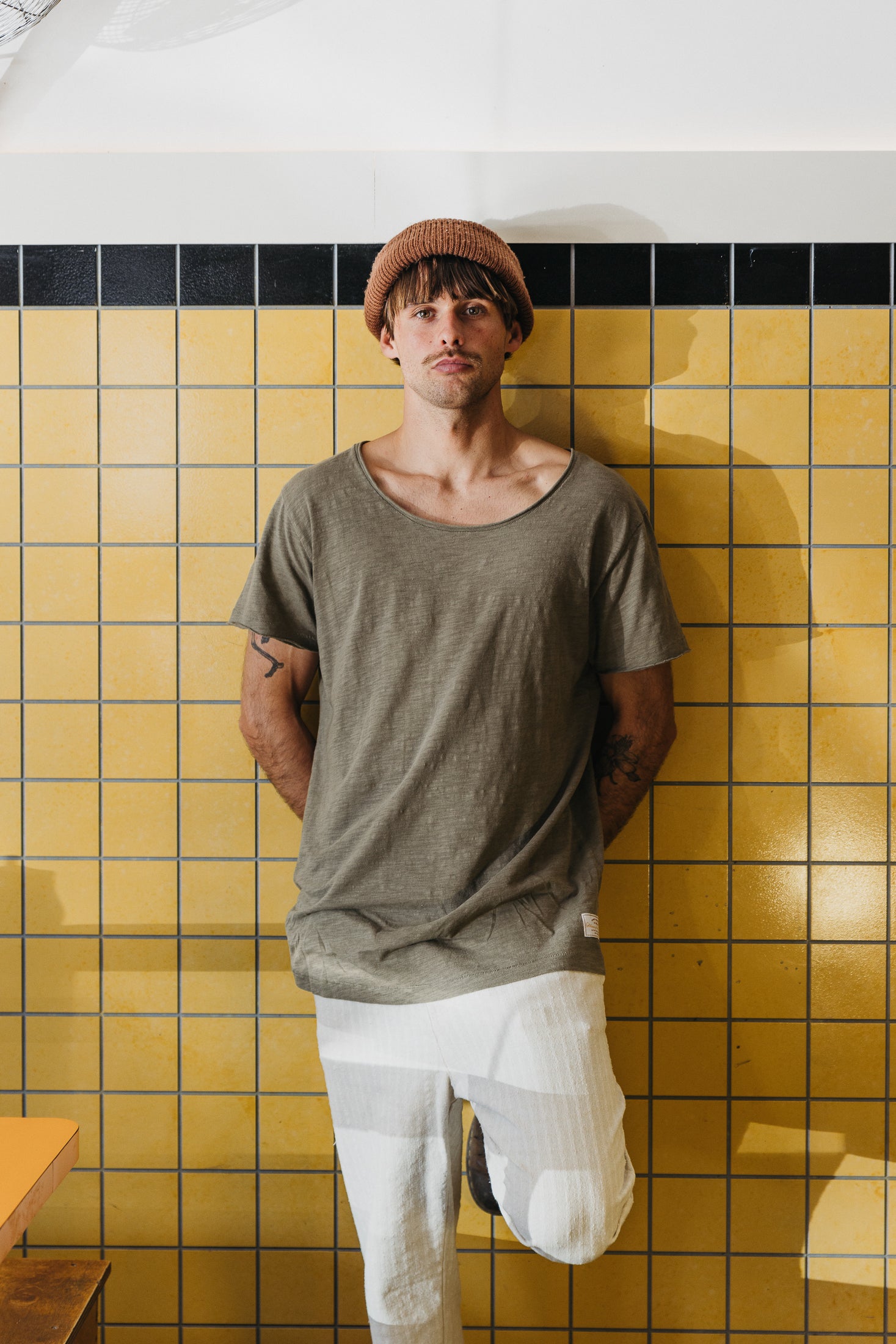 Organic T-Shirt - Washed Green